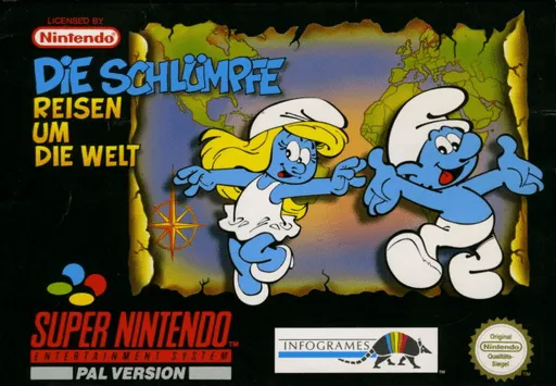 Smurfs Travel the World, The (Europe) (En,Fr,De,Es)